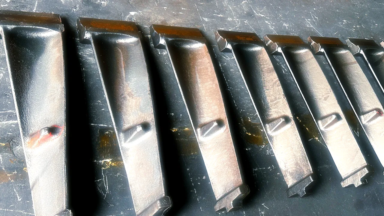 Die-Forged Turbine Blade